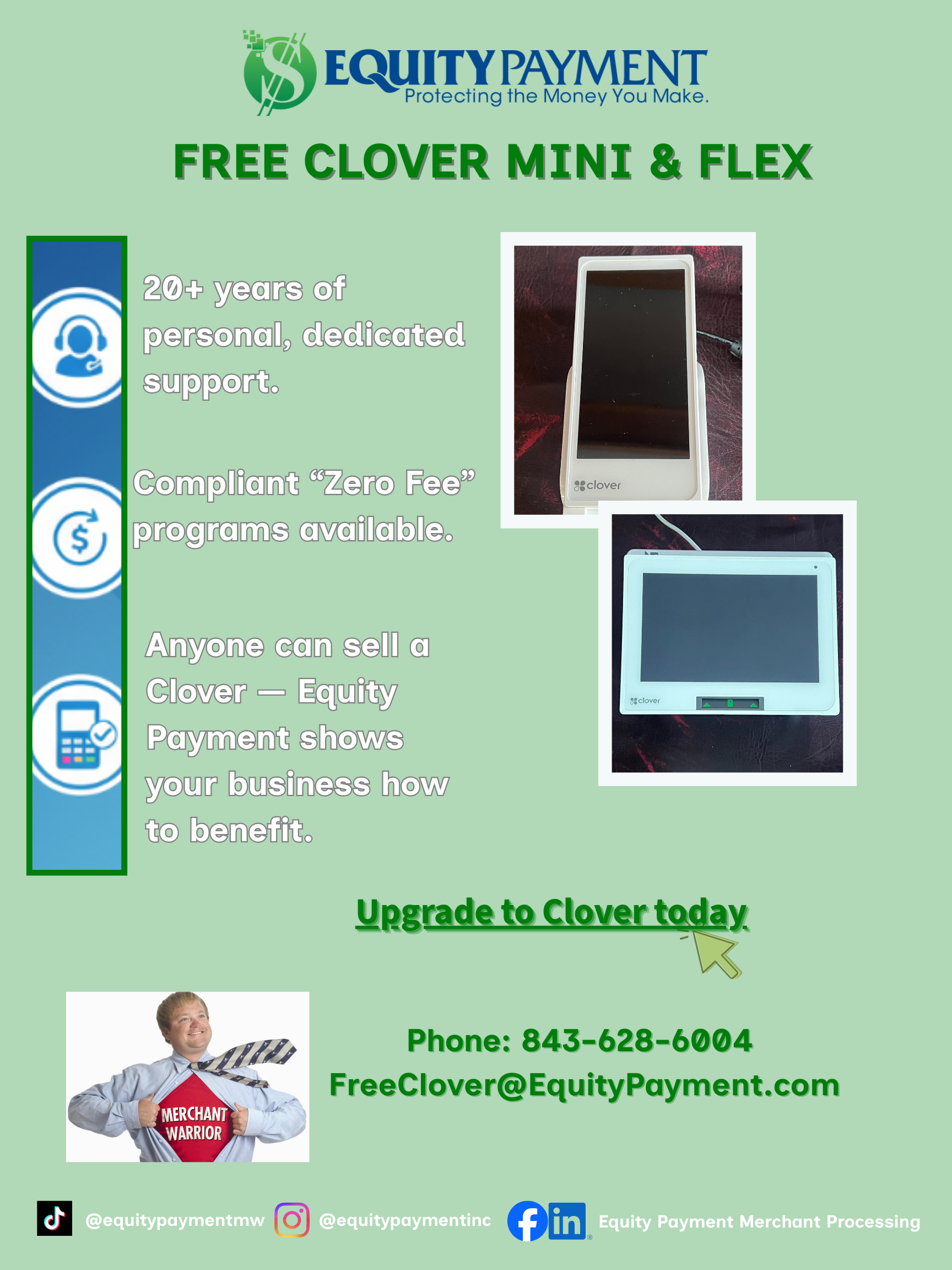 Free Clover Mini and Flex Promotion - Click to sign up